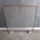 Antique gold metal firewall