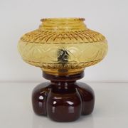 Lampe de table en céramique du milieu du siècle années 1960.