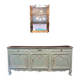 Eighteenth-century walnut sideboard.