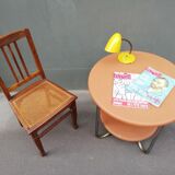 Bauhaus-style modernist side table