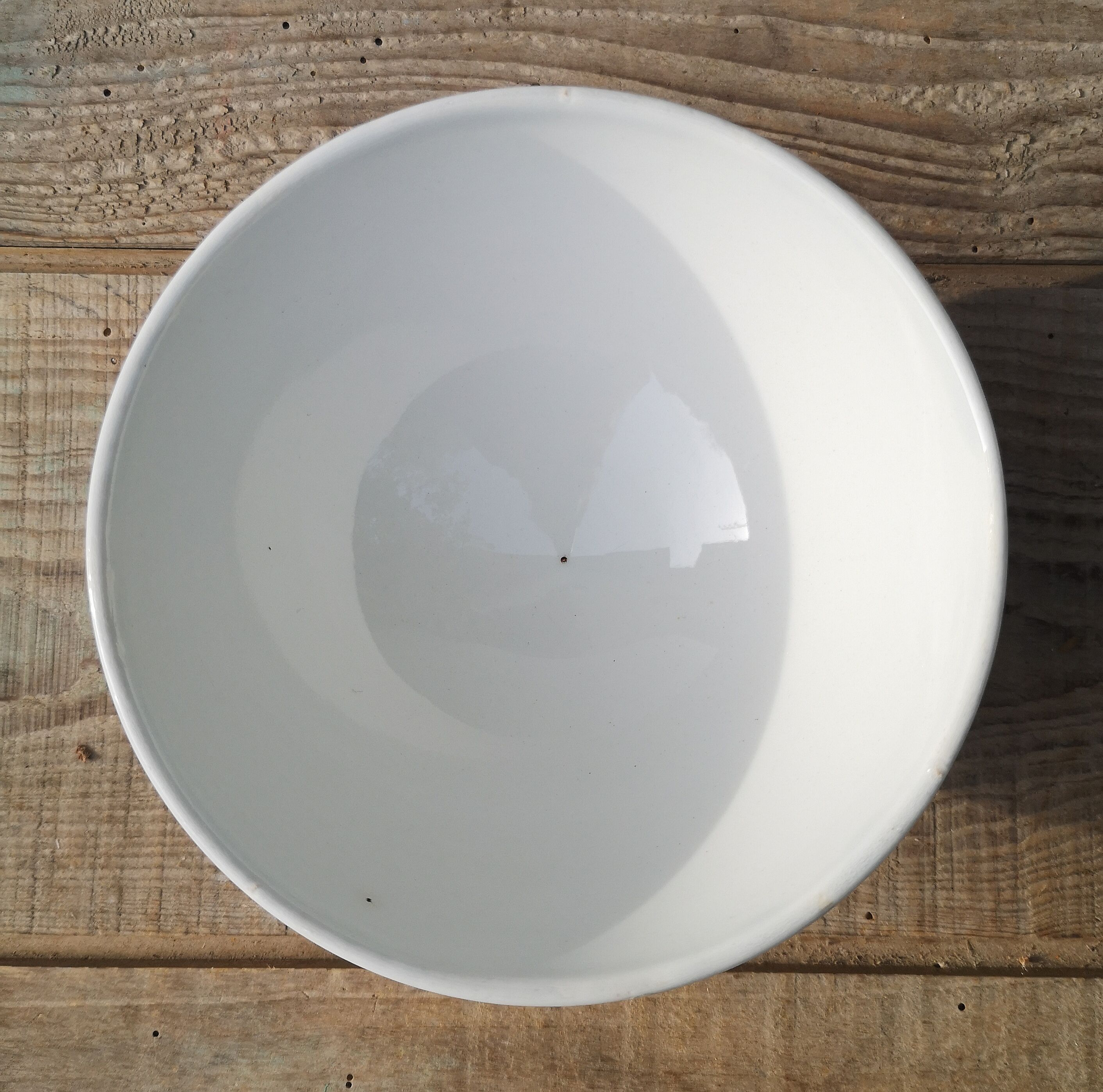 Old bowl "Luxeuil" Hbcm and plate