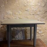 Olive green folding table