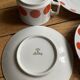 Tasses vintage en porcelaine allemande