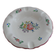 KG Lunéville earthenware ashtray with flower motifs Ø 18.5 cm
