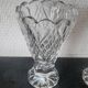 Pair of crystal vases