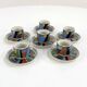 Lot de 6 tasses espresso Metropol de Barbara Brenner pour Rosenthal, 90