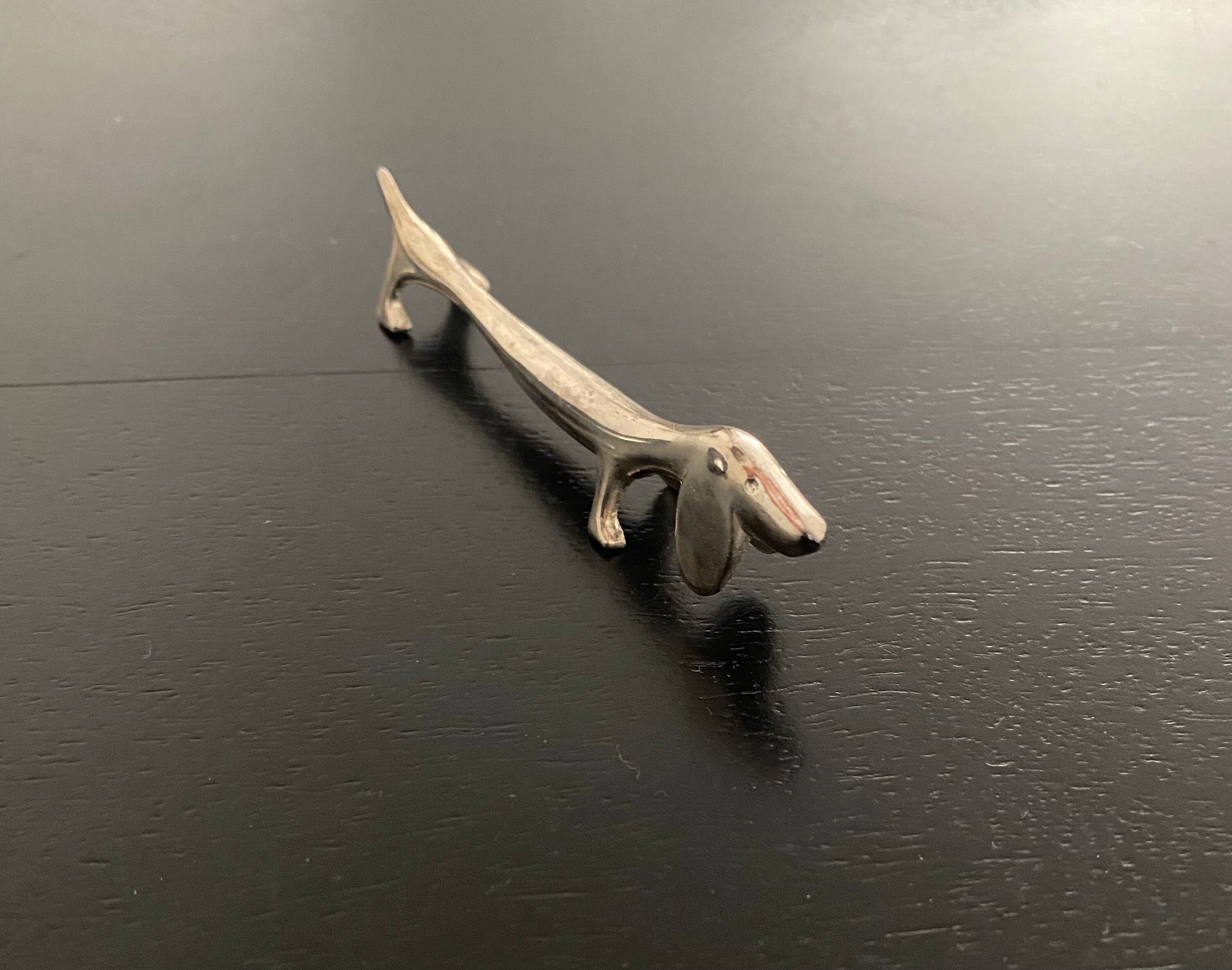 Dachshund and cat shape knife holders