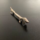Dachshund and cat shape knife holders