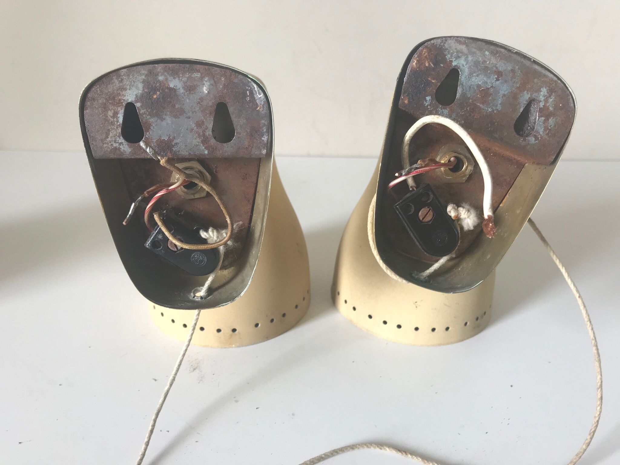 Pair of wall sconces 1960