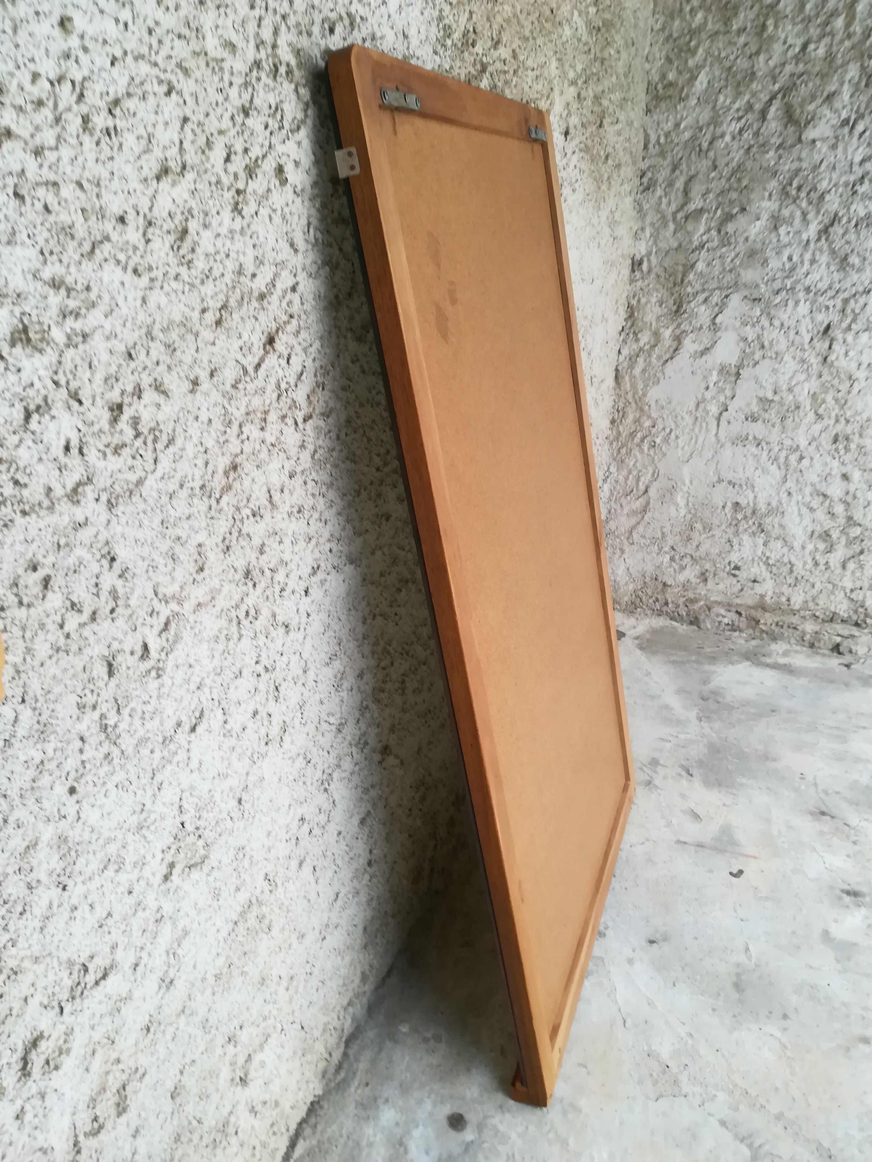 Scandinavian mirror 60's 103 cmx62 cm