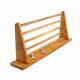 Porte-manteau en bois vintage des années 50 design Piet Zwart Bruynzeel