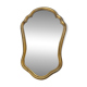 Batoque mirror in gilded wood 65 x 42 cm