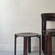 Tabouret, table d'appoint en bois de hêtre  Bruno Rey, Suisse 1970