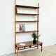 Wall system William Watting for Scanflex in teak and beech — 1960