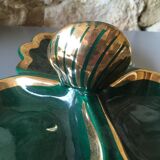 1950s green earthenware servant