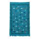 Tapis berbère turquoise Sabra