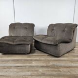 Vintage 70s Italian Modular Armchairs