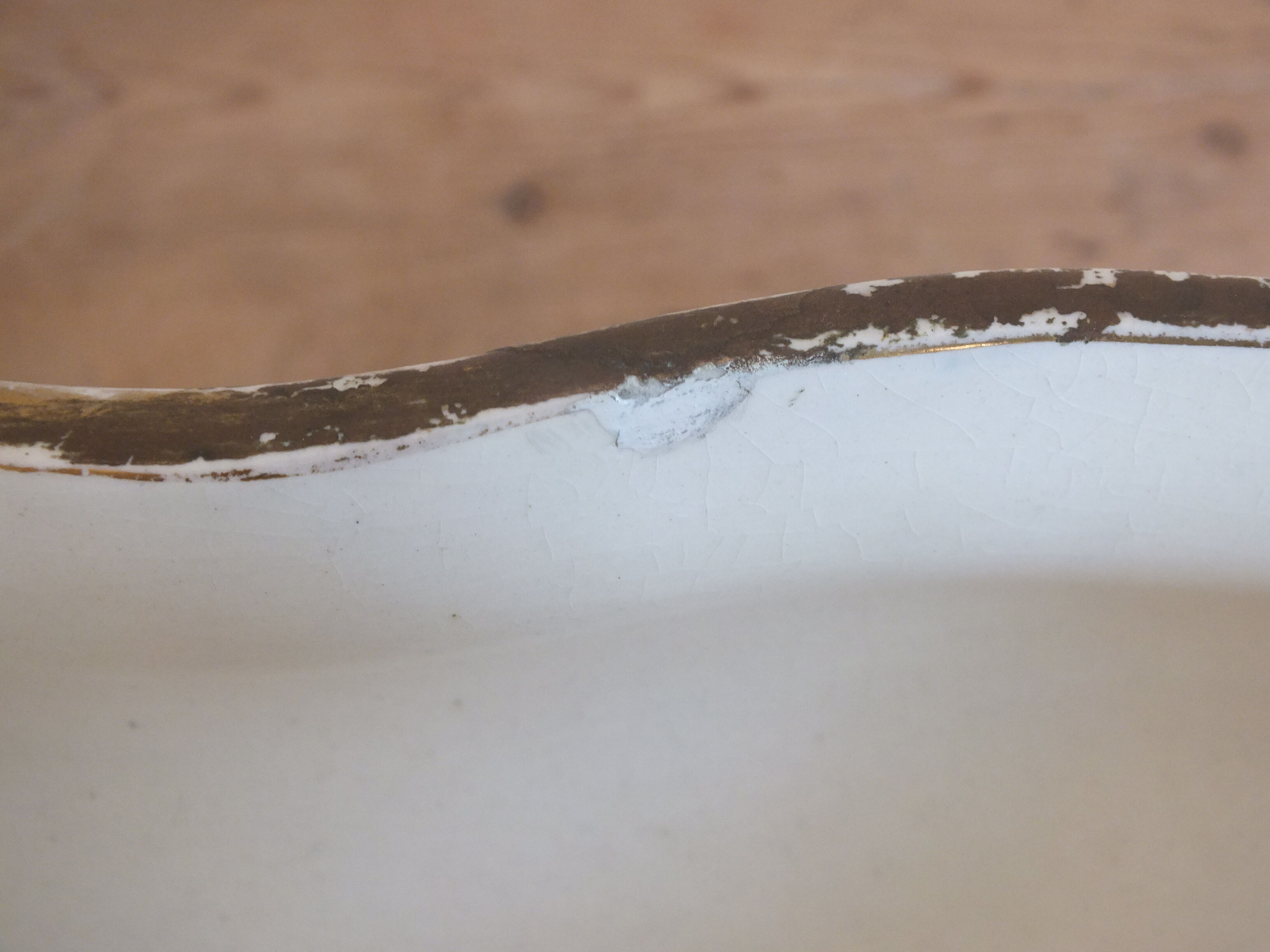 Sarreguemines trim 3 pcs Planter & vases blue, burgundy and gold