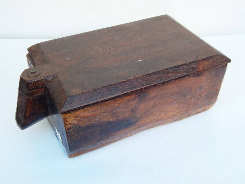 Spice Box Old Teak Indian Crafts India