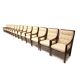 Unique set of 15 vintage armchairs from Lübke made in the 1970s