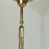 Glass and brass / vintage suspension