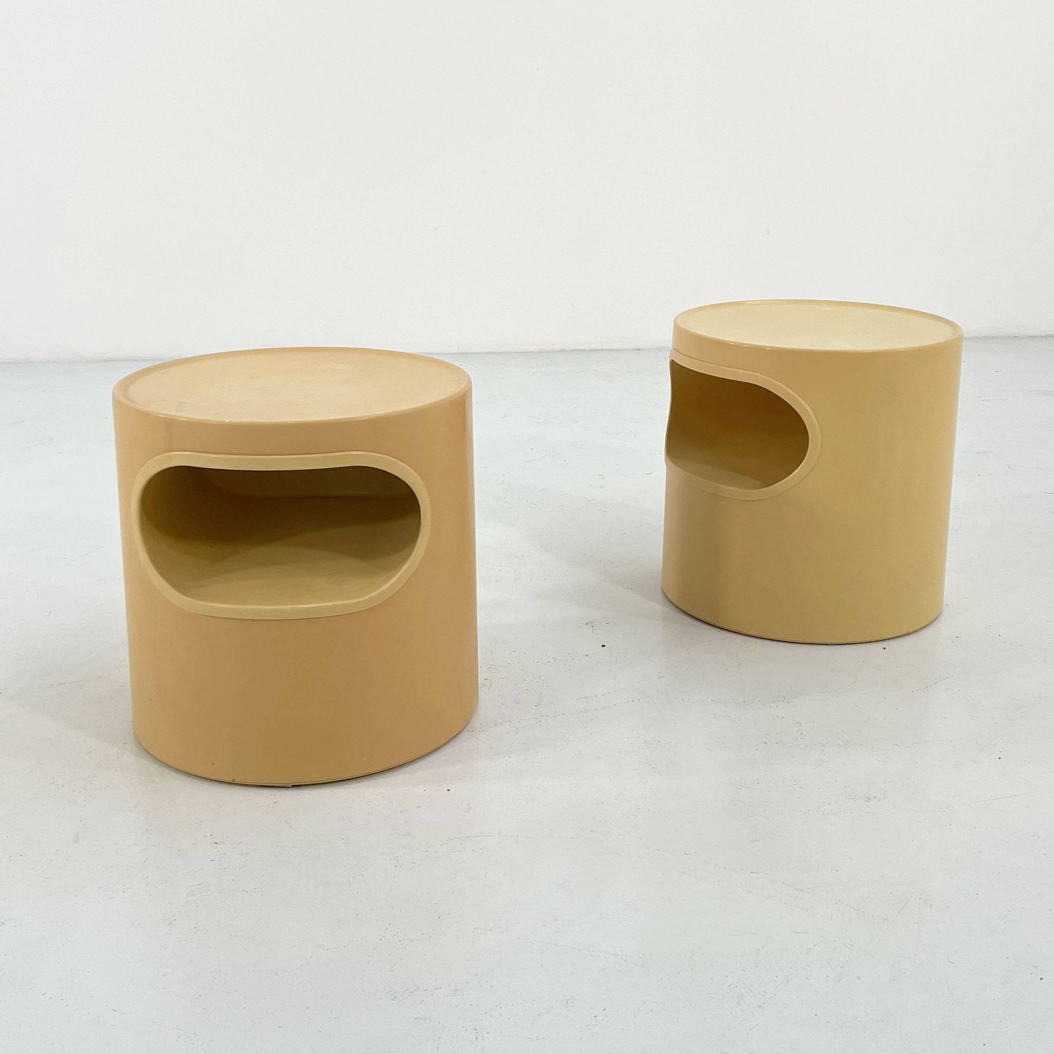 Pair of Giano-Giano-Vano Side Tables by Emma Gismondi for Artemide