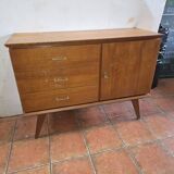 Vintage oak sideboard from the 60s