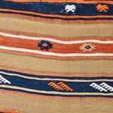 5x8 Beige & Blue Antique Decor, Ruuged Rug, 145x230Cm