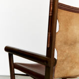 Sergio rodriguez folding chair & ottomane for oca