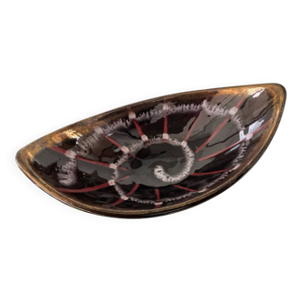 Vintage enamelled ceramic catchall