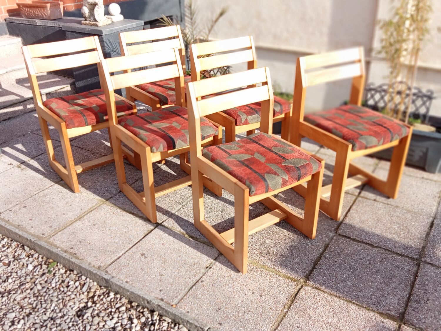 Maison Regain sled chairs