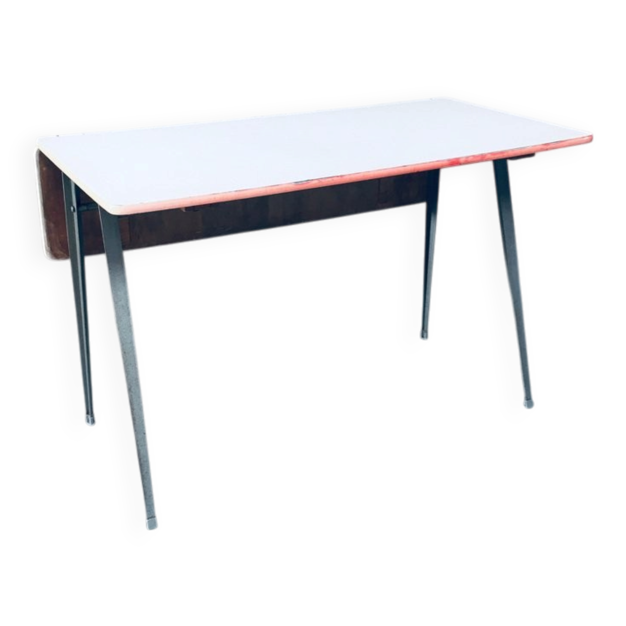 Dutch Industrial Desk attributed to Wim Rietveld for Ahrend De Cirkel, Netherlands, 1960s