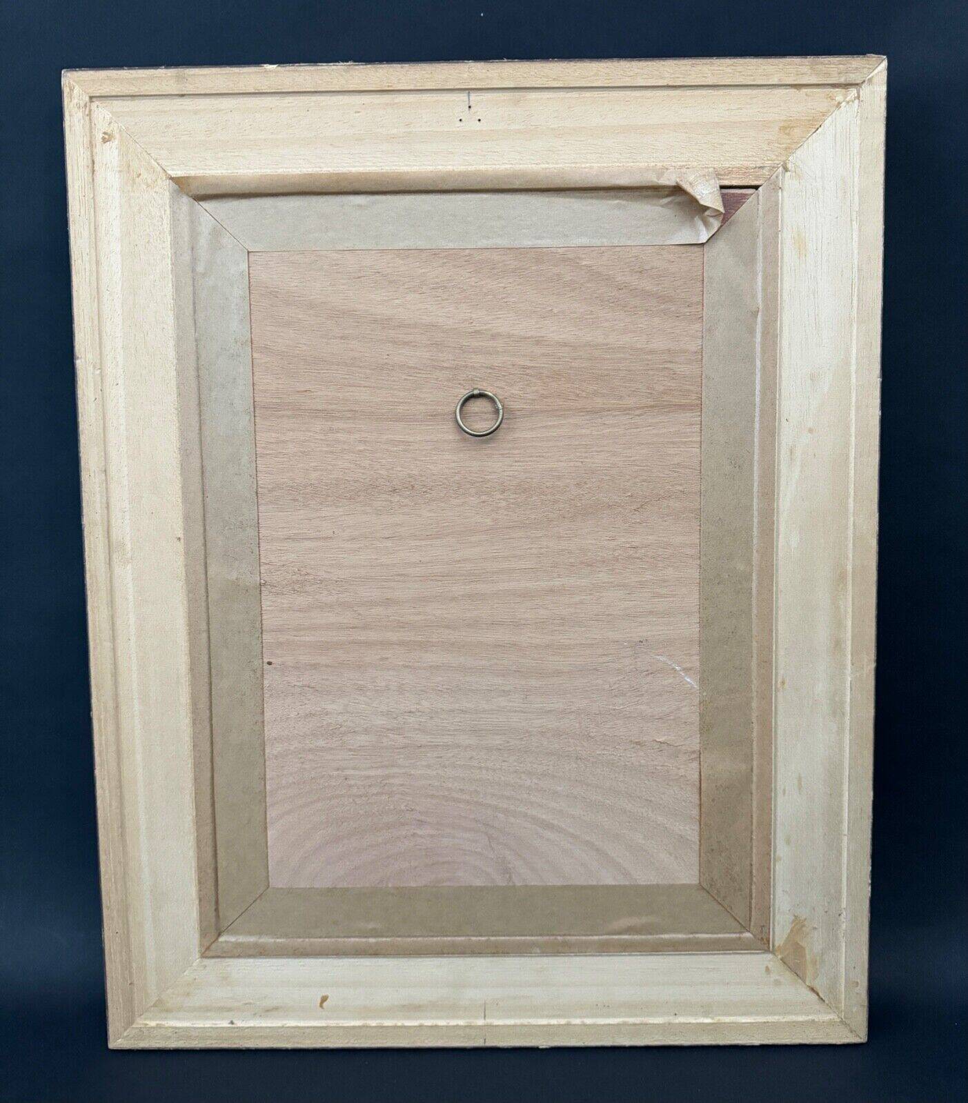 Oil on panel 20th century still life bouquet of flowers by Mazen