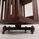 Book carousel in mahogany G. Borgeaud, Paris, 1930s