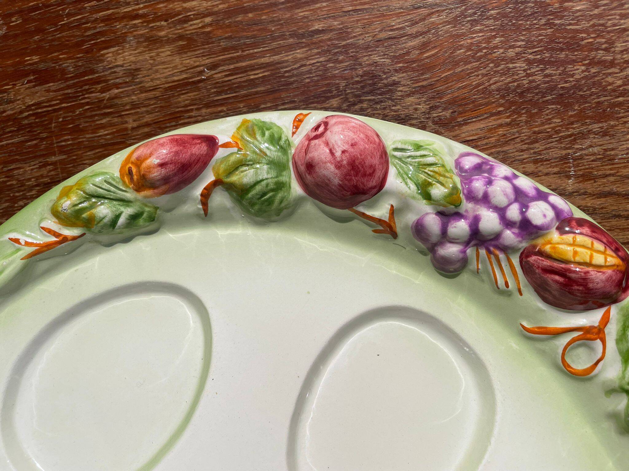 Vintage avocado dish