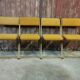 Set de 4 chaises pliantes vintage Lafuma