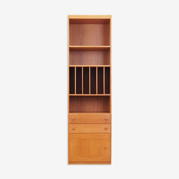 Ash bookcase, Danish design, 1970s, production: Skovby Møbelfabrik