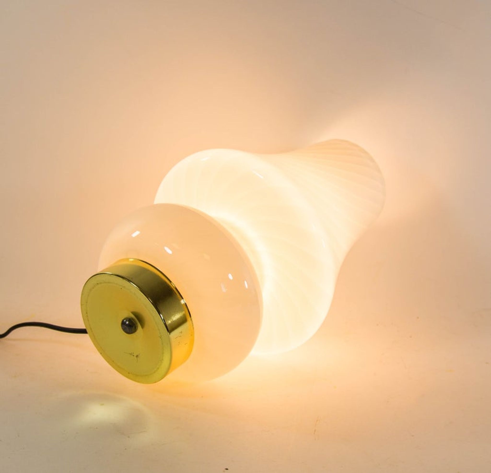 Lampe champignon Murano Vetri années 60