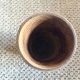 Vase en bois