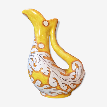 Pitcher ceramic, "giacomini orvieto" Italy