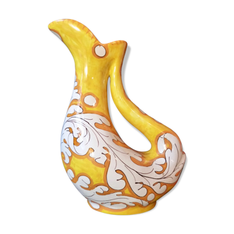 Pitcher ceramic, "giacomini orvieto" Italy