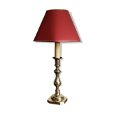 Gilded bronze lamp