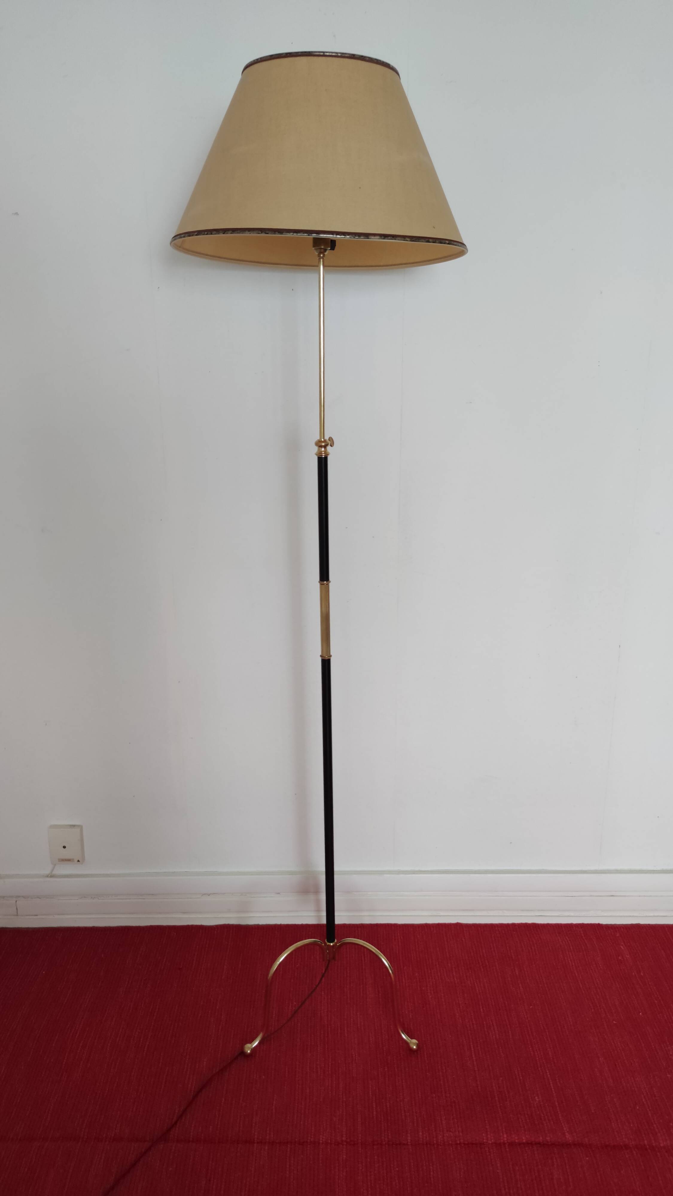 Vintage modernist floor lamp 1950-60