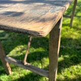 Table pliante ancienne en bois