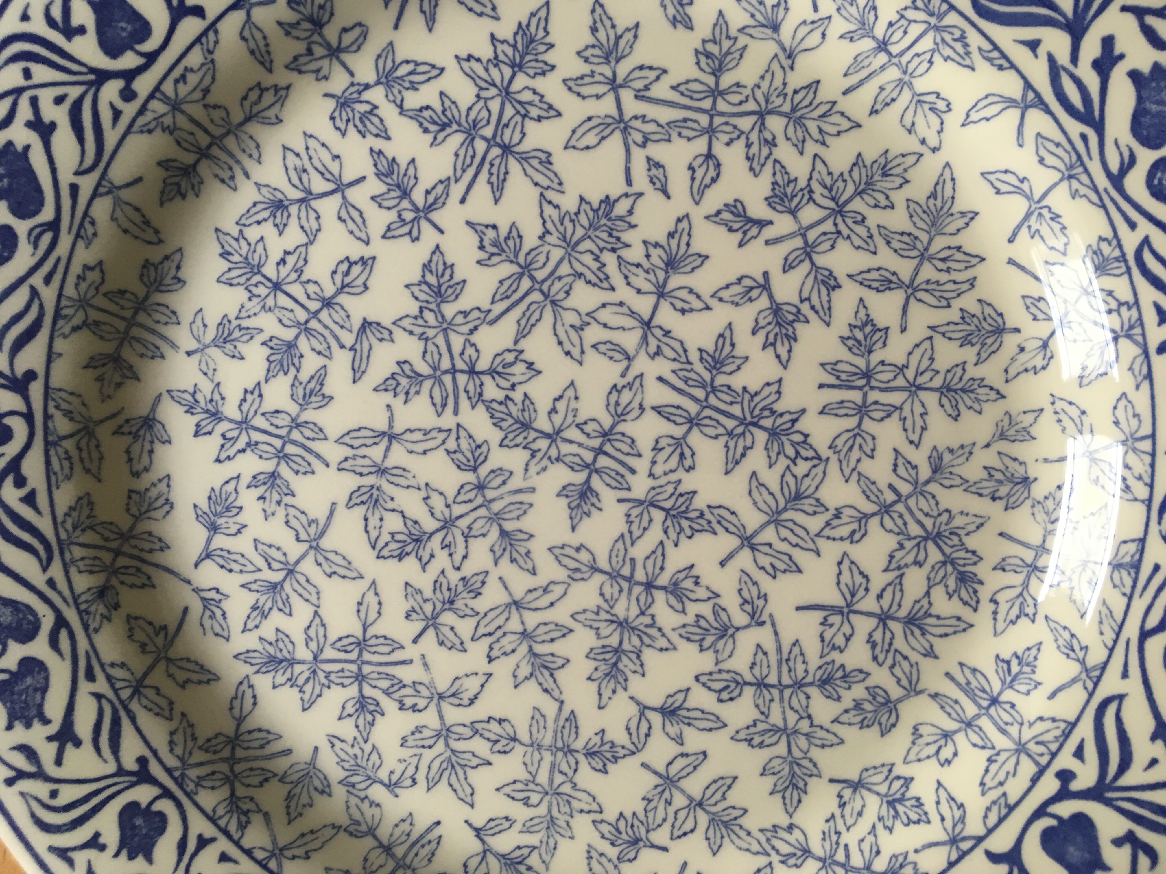 Lot de 6 assiettes en gien