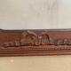Old wood frame / carved knot