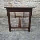 Extendable oak farmhouse table