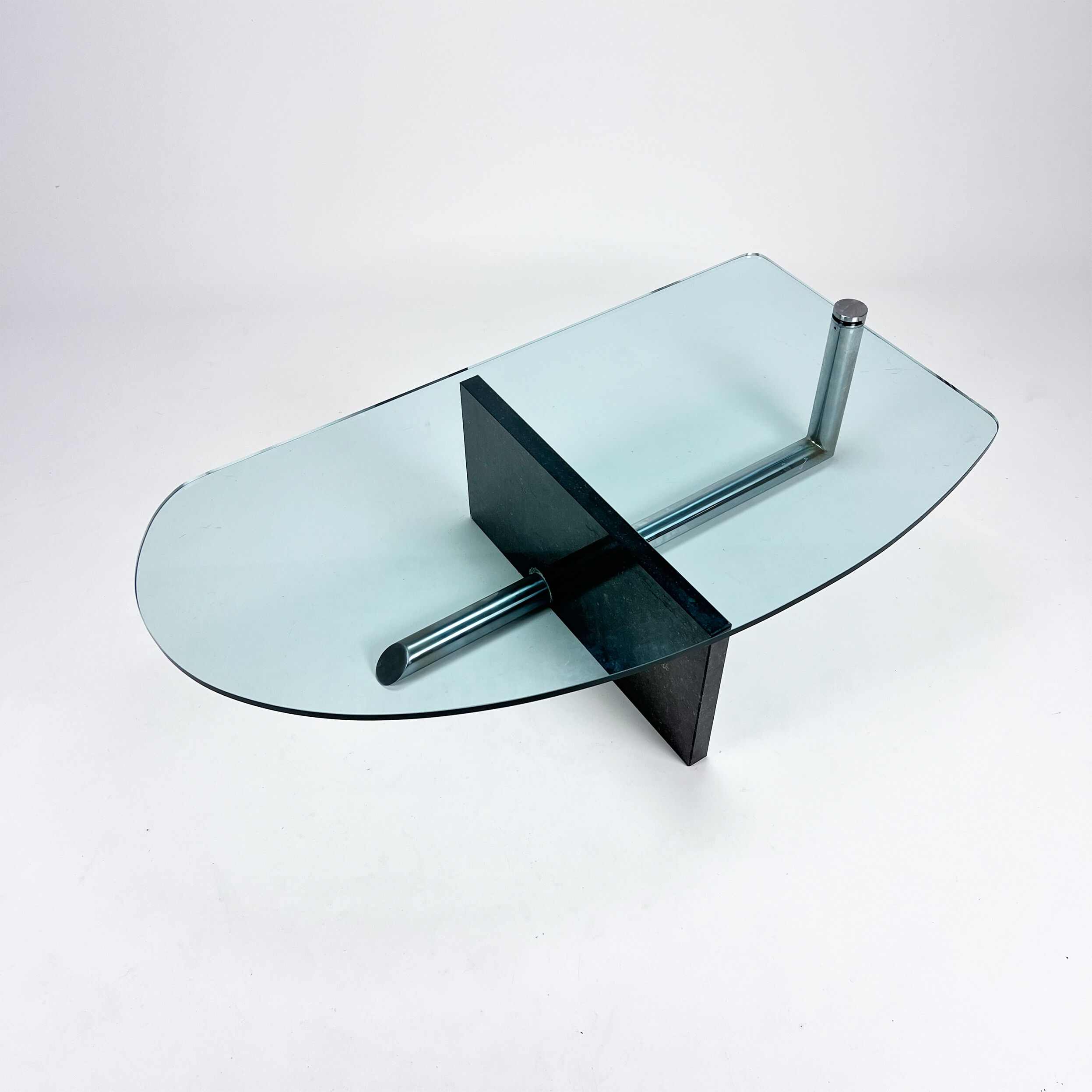 Postmodern italian design coffee table, 1980s