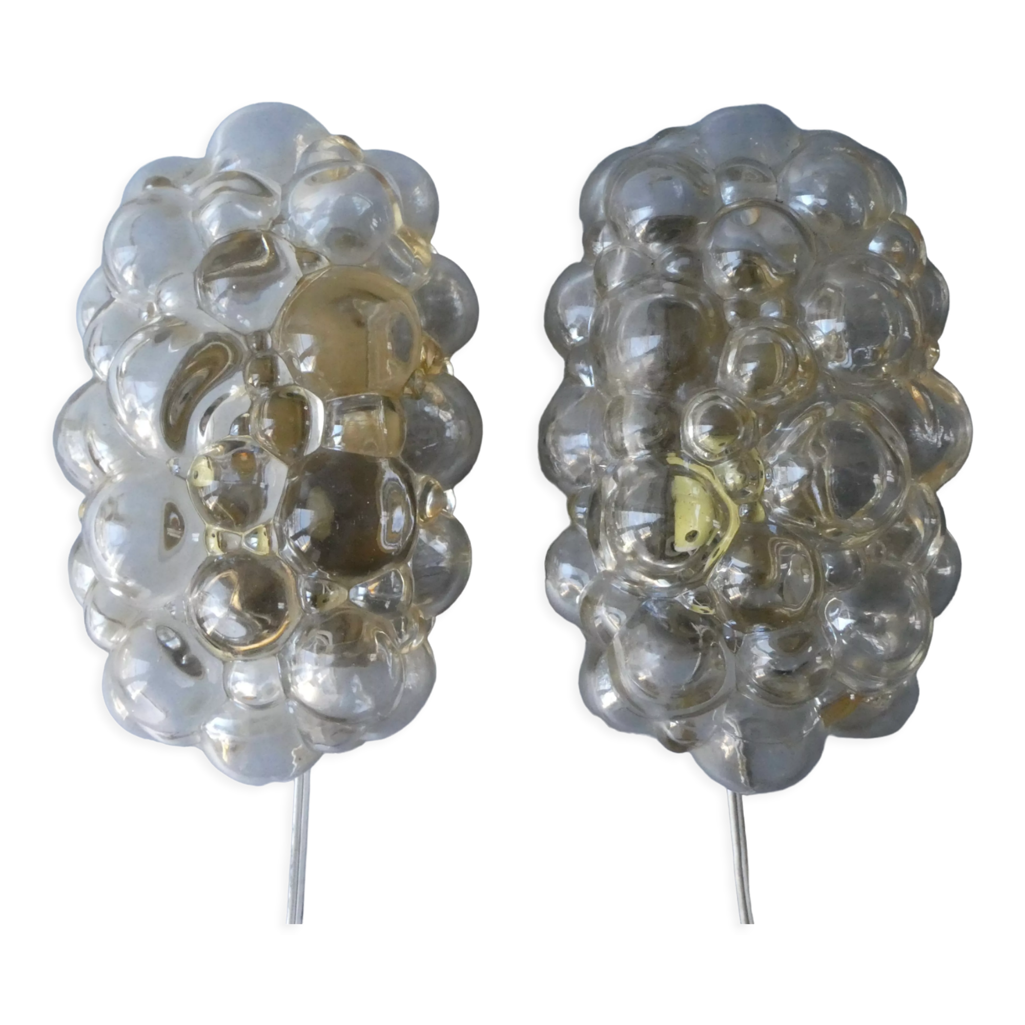 Pair of wall lamps Helena Tynell 60s