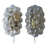 Pair of wall lamps Helena Tynell 60s